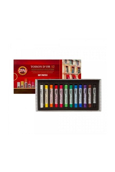 Koh-i Noor Toison D`or Soft Crayon 12 Colors