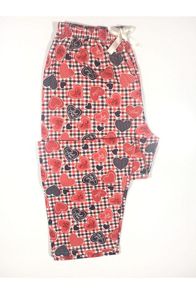 Altınay Cotton Pocketless Winter Women's Pajama Bottoms Pmk5