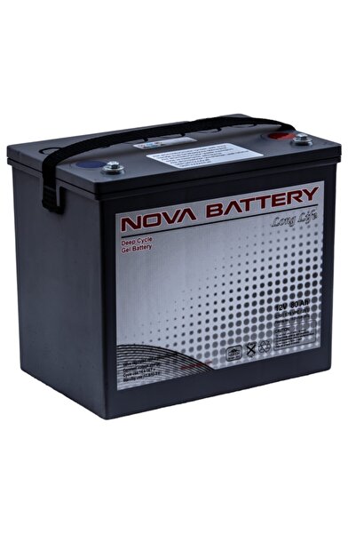 Genel Markalar 12v 80ah Amper Deep Cycle Jel Akü maksimum Performans