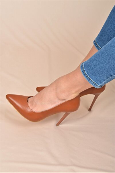 ALİS DRESS Taba 11 Cm Topuklu Stiletto