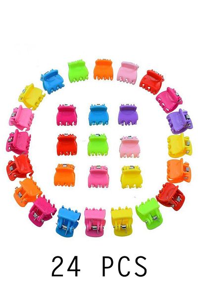 BAHELS Women's Colorful 24-Piece Mini Latch Buckle Set