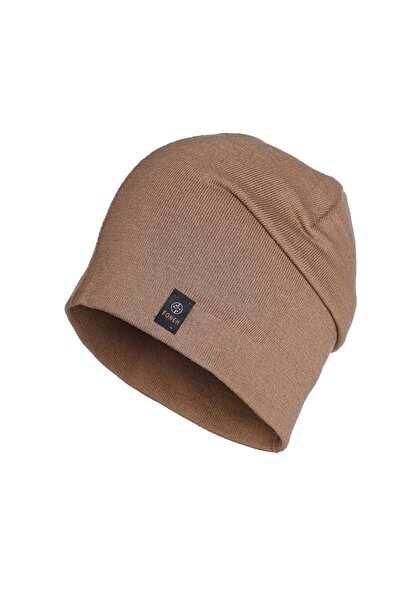 Fonem Unisex Cotton Vicks Beret Fo 2408 Tan Color