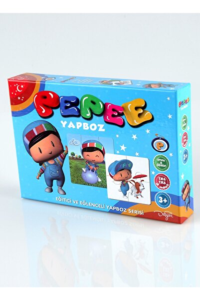 KESKİN COLOR Pepee Orta Boy Yapboz 2.model (1 Adet 4 Parça)