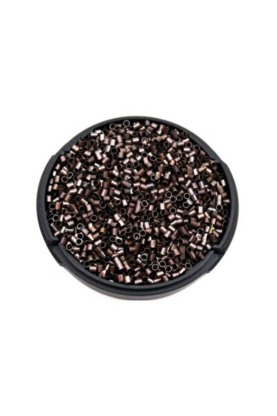 yfhobi 100 Adet - 2x2 Mm Metal Boru Bit, Ara Malzeme Sıkıştırma, Bakır Kaplam...