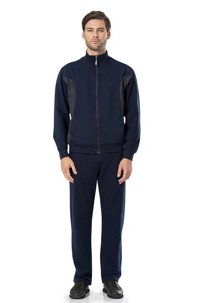 Pierre Cardin Ανδρική φόρμα μπλέ Navy με φερμουάρ