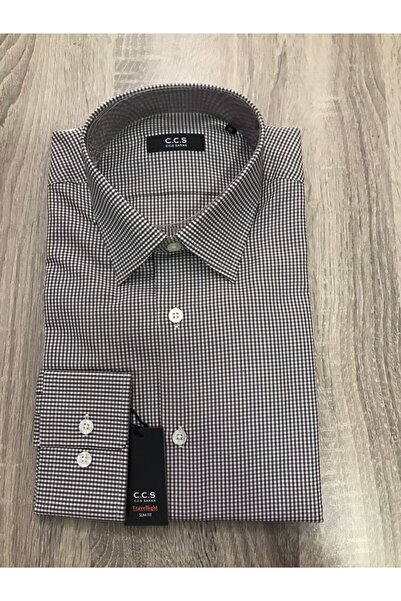 CCS Sarar Frank Ekoseli Uzun Kol Gömlek