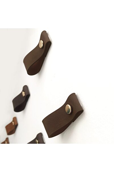 Bundera 3 Pieces Coffee Rustic Kitchen Cabinet Wardrobe Door Drawer Holder Ha...