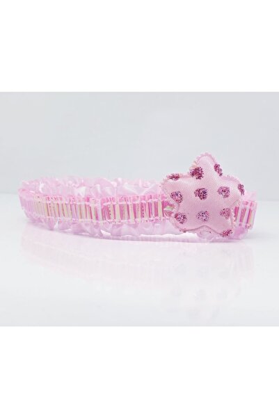 MAGRİB Pink Star Heart Baby Hair Band