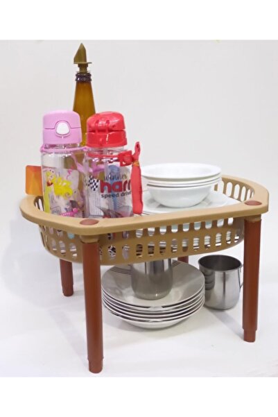 abnturk Karemel Demonte Raf Içi Organizer 40x30cm Tezgah Üstü Altı Malzeme Se...