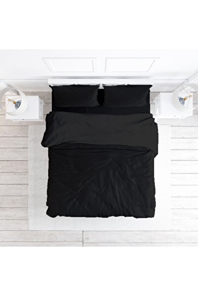 Glc Crni 100% pamuk Bračni Set navlaka za poplun