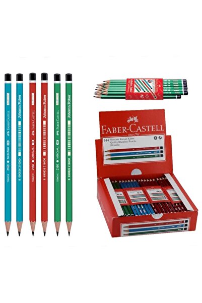 Faber Castell Faber-castell Mercanlı Kurşun Kalem Köşeli 2160 Hb