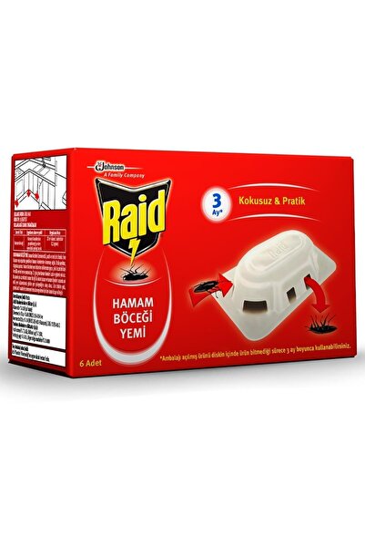 Raid Böcek Yemi 6'lı