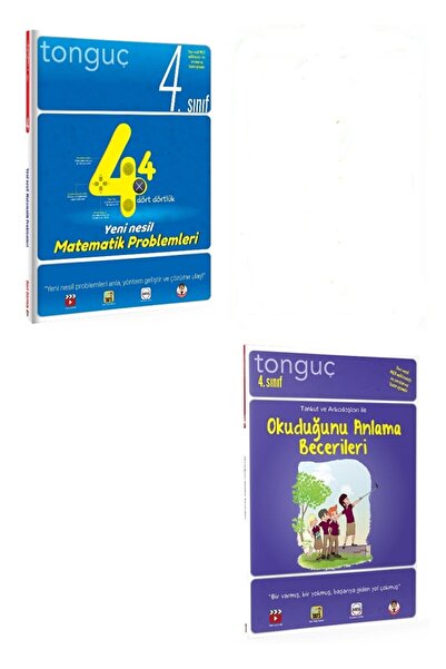 Tonguç Yayınları Tonguç 4.sınıf Yeni Nesil Matematik Problemler Okuduğunu Anl...