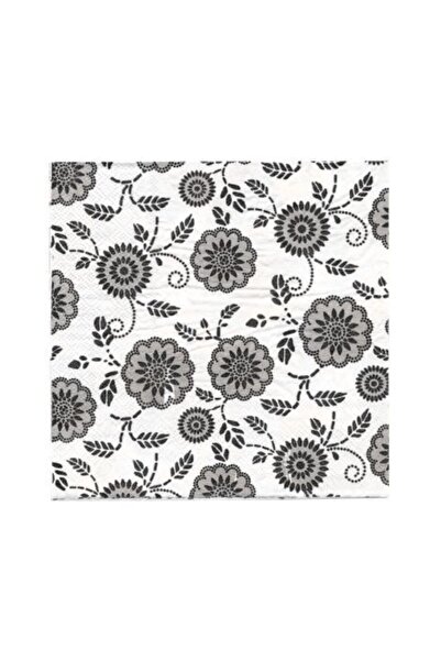 craftsy M Desing Desenli Kağıt Peçete 33x33 Cm 80 Adet