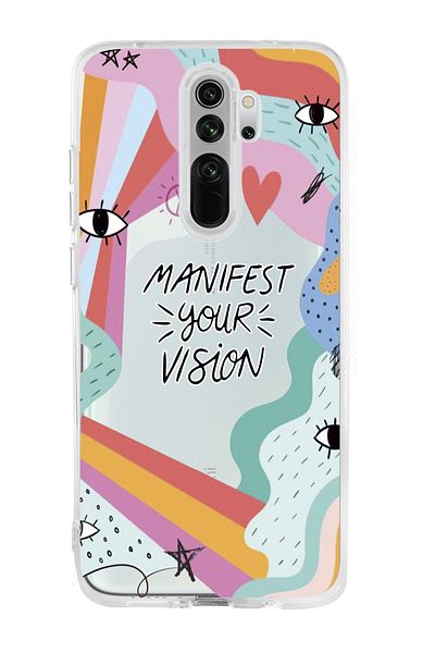 mooodcase حافظة هاتف Xiaomi Redmi Note 8 Pro تكشف عن رؤيتك الفاخرة من السيليكون الشفاف