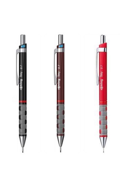 Rotring Tikky Versatil Pen 0.7 Black Claret Red