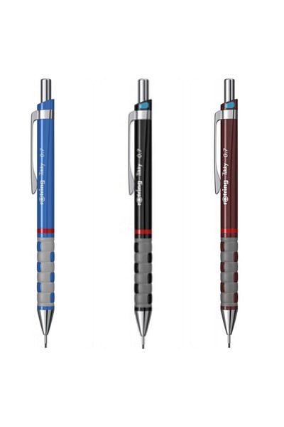 Rotring Tikky Versatil Pen 0.7 Blue Black Claret Red