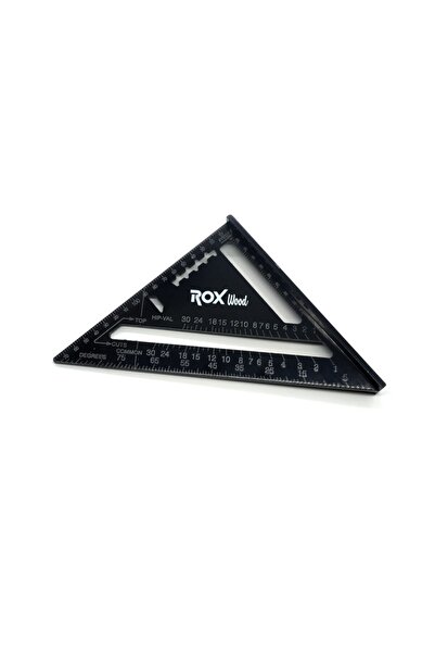 Rox Wood Alüminyum Üçgen Gönye 45 Derece 153rox0023