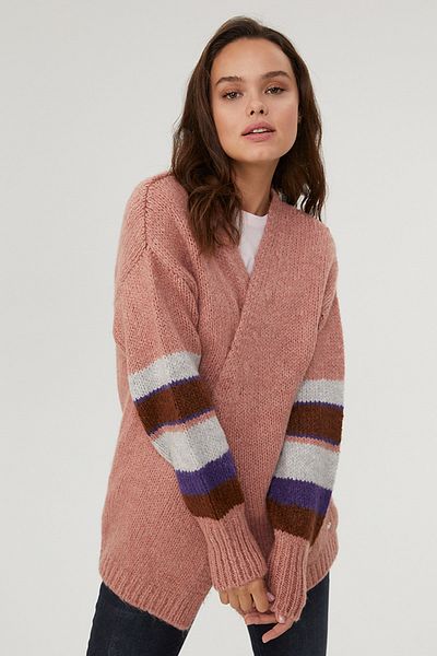 Loft Pink Cardigans Styles Prices Trendyol