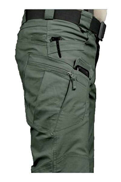 BAŞARI TAKTİKAL Erkek Tactical Outdoor Pantolon Haki