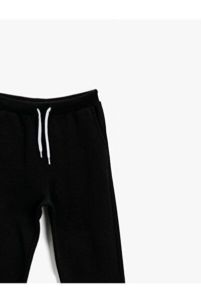 Koton Hıp Hop Baskılı Jogger Eşofman Altı - Siyah 2kkb46005tk