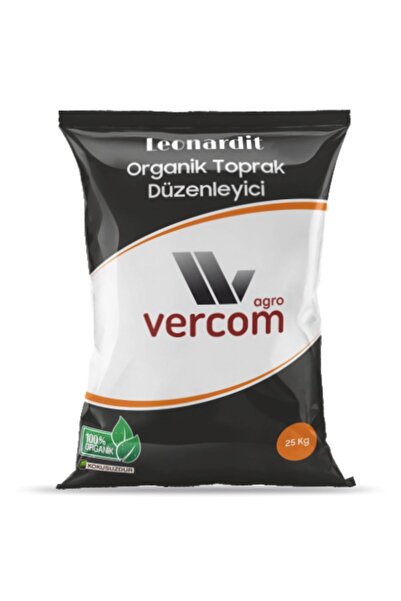 Vercom Agro Leonardit Karışımlı Organik Toprak Düzenleyici Granül Formunda 25 Kg