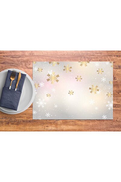 Şen Dekorasyon Новорічний спеціальний золотий набір посуду з 6 предметів