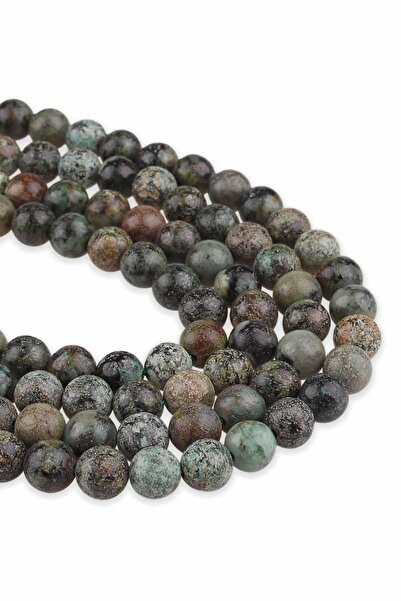 Dünya Doğal Taş 8 mm turcoaz african piatră naturală șir