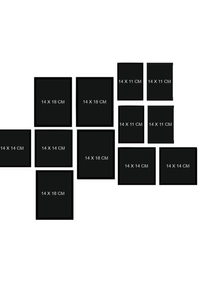 NT Handmade 12 Parça Ahşap Tablo Seti Pembe T2 Salon Oturma Yatak Odası Için Duvar Dekoru 90x75cm