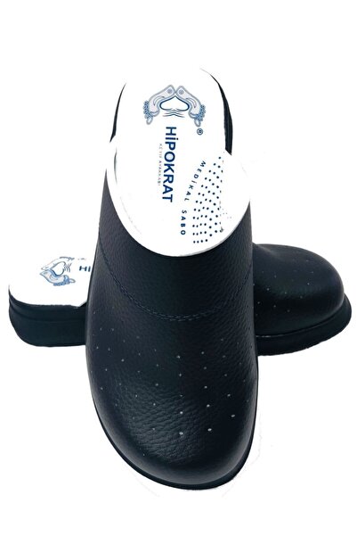 Hipokrat Ortopedik Sabo Terlik Doktor Hemşire Hastane Terliği Lacivert