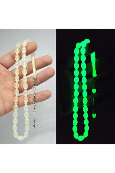 Genel Markalar Kedi Gözü Tesbih Karanlıkta Parlayan Fosforlu Kedigözü Tespih ...