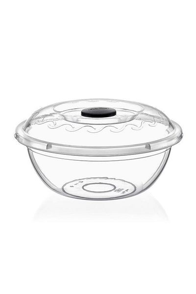 KfcHome 7.5 L Transparent Dough Basin - Poly Time Lid