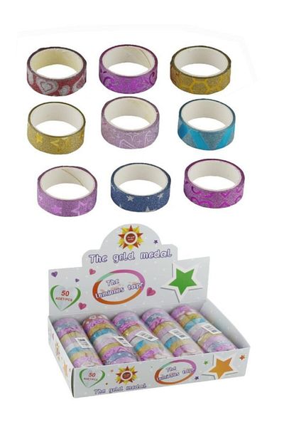 Piano Hologram Glitter 10 Piece Tape Pbh-001