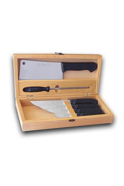 Sürbisa 61507-n Ahşap Kutulu Bıçak Seti (kurban Seti)