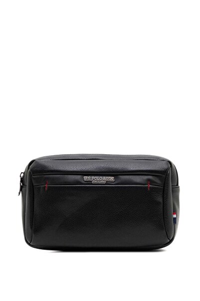 U.S. Polo Assn. Erkek Us Polo Assn Metal Logo Baskılı Erkek Bel Çantası Plevr...