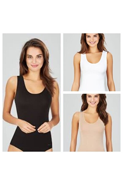 Kom Women's Thick Strap Athlete 3 Colors Basic Singlet