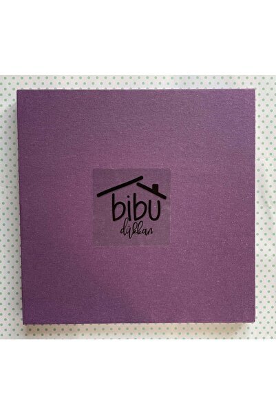 BibuPunch طوق قماش أرجواني