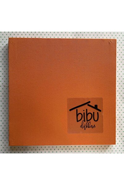 BibuPunch طوق قماش برتقالي