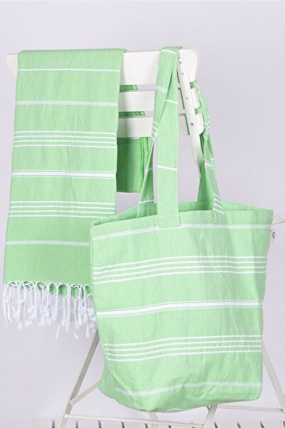 Kom Janiel Striped Bag
