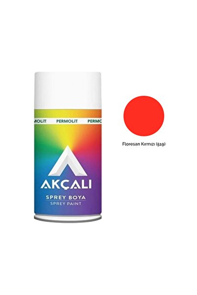 Genel Markalar Sprey Boya Floresan Kırmızı 400 ml - 519