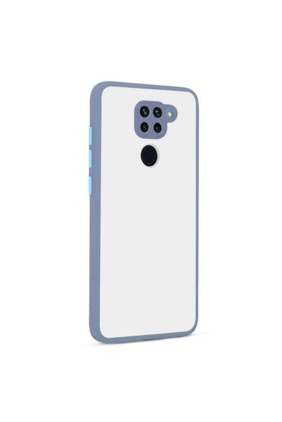 hzrteknoloji حافظة متوافقة مع هاتف Xiaomi Redmi Note 9، غطاء خلفي غير لامع