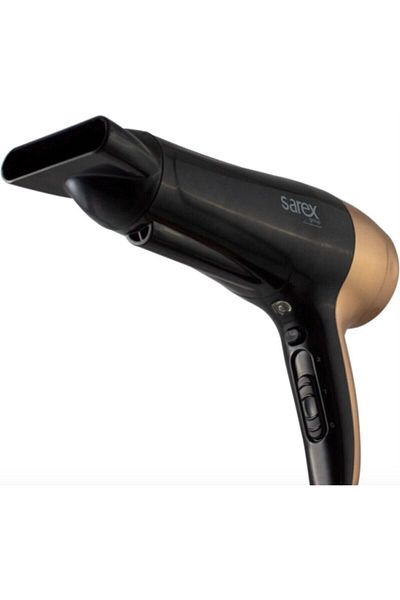 Sarex Emily Sr-4110 Black Gold Hair Dryer