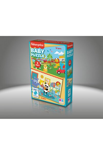 FISHER PRICE Baby Puzzle Railway & Bedtime 2in1