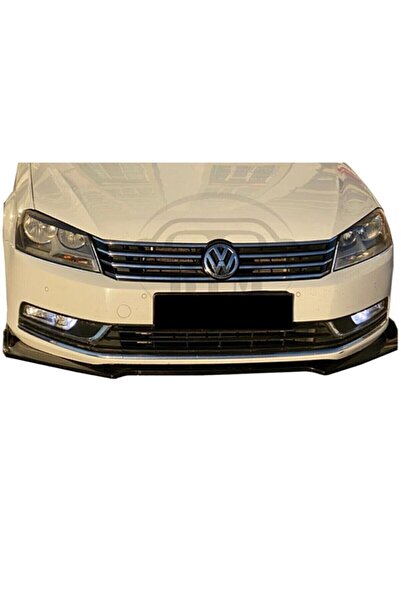 Genel Markalar Vw Passat B7 Ön Karlık 3 Parça Piano Black Tampon Lip