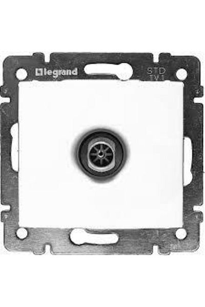 Legrand مقبس تلفزيون فالينا وايت 10 ديسيبل مع طرف