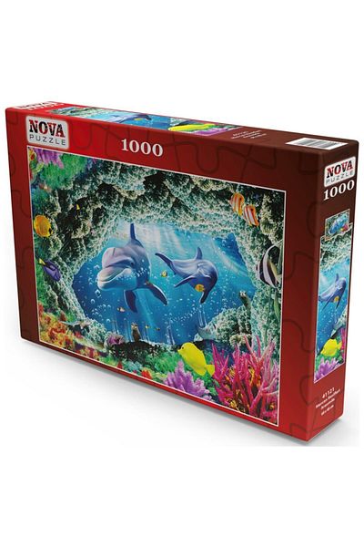 Nova Puzzle لغز 1000 قطعة بين الشعاب المرجانية