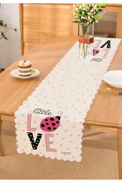 Realhomes Alergăr decorativ cu model Love Buburuza