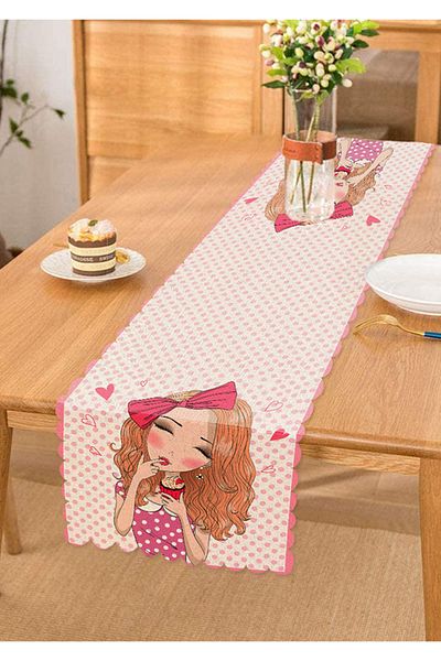 Realhomes Fashion Girl Digital Printed Modern Special Design Runner