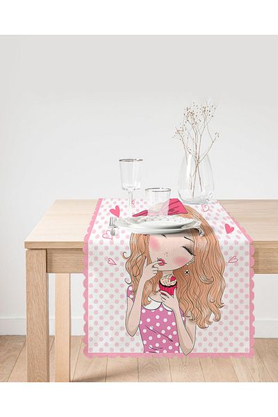 Realhomes Fashion Girl Digital Printed Modern Special Design Runner