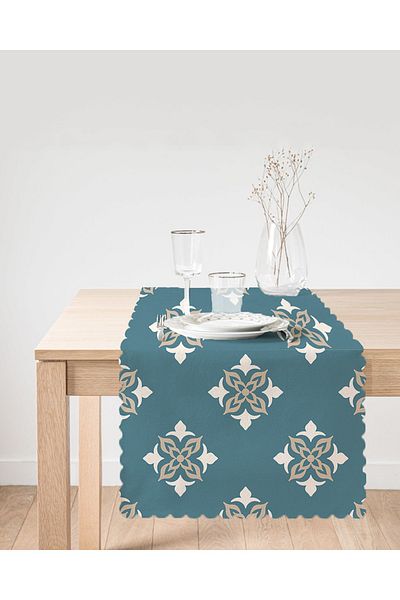 Realhomes Διακοσμητικός δρομέας με μοτίβο Damask Pattern